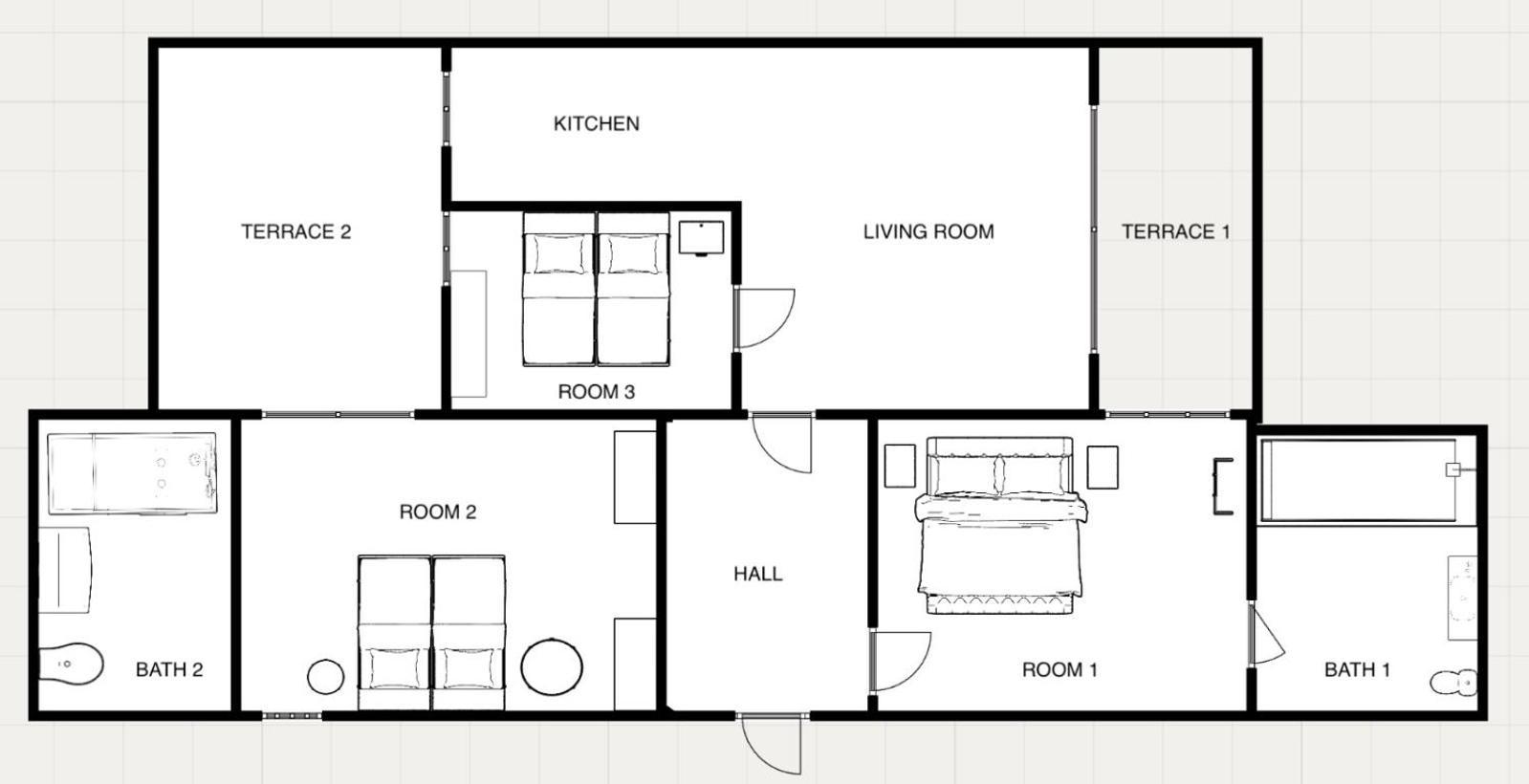 Sibsbcn-Paseo De Gracia Penthouse-Luxury-Terraces Daire Barselona Dış mekan fotoğraf